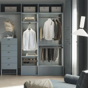 Emuca spagna 7-Rod con struttura in quarzo regolabile a chiusura morbida guide a piena estensione vestiti organizzatore portapantaloni Kit armadi modello - Product Image 4