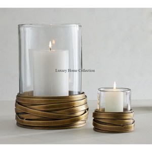 Nuevo soporte votivo de cristal con aspecto lujoso y soporte de cera decorativo para el hogar cena romántica centro de mesa portavelas de mesa - Product Image 5