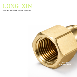 Raccord rapide en laiton, filetage femelle Rc1/8-28 (BSPT 1/8), raccord pneumatique/hydraulique, bouchon. JTSP-18PF - Product Image 2
