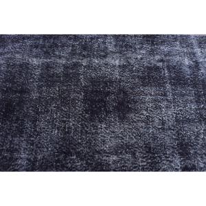 Tapis turc, tapis de couloir 3,5x10,9 pieds, tapis en laine noir et gris - Product Image 4