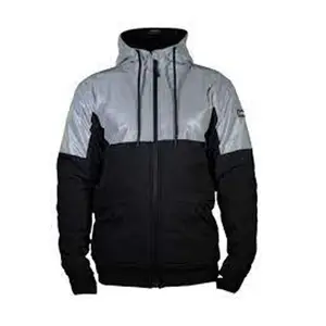 Schwarze Männer maßge schneiderte hochwertige eigene Logo leichte Trainer tragen Großhandels preis Wind breaker Jacke