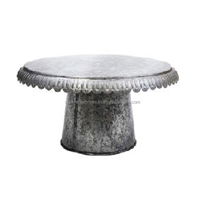 Support à gâteau en aluminium Royal pour la décoration intérieure Design de haute finition pour la décoration de table de mariage et de fête Outils pour gâteaux - Product Image 6