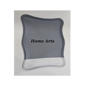 Grey And <b>White</b> Color Iron Food Serving Tray Latest Design Kitchenware <b>Chocolates</b> Serving Tray For Sale - Product Image 1