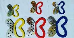 ต่างหูเขาควายน้ำรูปผีเสื้อทำด้วยมือเครื่องประดับแฟชั่นที่เป็นมิตรกับสิ่งแวดล้อมสไตล์ Boho ธรรมชาติน้ำหนักเบา - Product Image 2