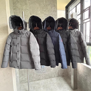Parka de Invierno Modelo 2025 Marco Wear, de Lona, con Bolsillos Grandes, Unisex, para Parejas, con Capucha, Transpirable, Estilo Urbano - Product Image 1