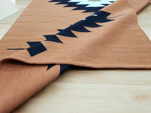 Alfombra bohemia de lana Alfombra Kilim hecha a mano Alfombra de lana para sala de estar Dormitorio Pasillo Entrada - Product Image 6