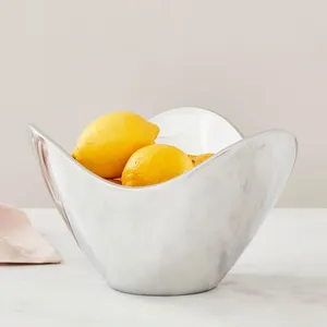 Luxury Artisan <b>Crafted</b> Bowl Premium Home Styling Piece Decoration Carved Rim Gloss Bowl safe plated by Zahid Exports - Product Image 4