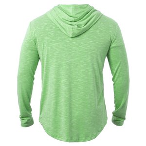Sweat-shirts de sport pour hommes Muscle Gym, vêtements de sport d'automne, compression, coupe régulière, pull d'entraînement, logo personnalisé OEM, molleton de coton, séchage rapide - Product Image 3