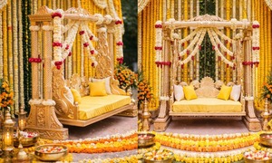 Columpio Jhoola de Madera Tratada Desmontable, Elegante, Estilo Maharaja, para Decoración de Escenarios Nocturnos de Mehndi Pakistaní, Calidad de Exportación, Modelo 2026, EE. UU. - Product Image 6