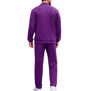 ชุดวอร์มพิมพ์โลโก้ตามสั่งสำหรับผู้ชาย ลุคคลาสสิกทันสมัย สวมใส่สบาย - Product Image 2