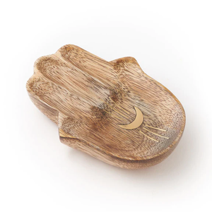 Bandeja de madera con incrustaciones de Luna para decoración del hogar, joyería AMSA hecha a mano, regalos únicos - Product Image 3