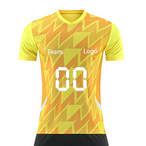 Uniformes de fútbol ligeros de sublimación completa en MOQ bajo 100% poliéster transpirable personalizado diseño de sublimación uniforme de fútbol - Product Image 4