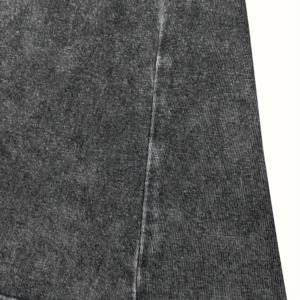 T-shirt de lavage à l'acide 100% coton de haute qualité pour hommes Streetwear rétro vintage avec conception de lavage de pierre minérale - Product Image 4