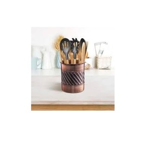 Soporte de cuchara de cobre último diseño martillado y cocina decorar herramientas de mesa 100% soporte de cuchara de cobre - Product Image 4