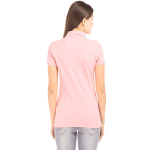 Venta al por mayor de alta calidad de las mujeres impresas Polo camisetas logotipo personalizado de secado rápido Jersey de punto de verano estilo casual - Product Image 4