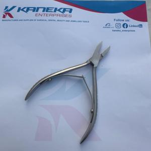 กรรไกรตัดเล็บสแตนเลสแบบมืออาชีพใบมีดโค้งสำหรับทำเล็บมือเล็บเท้าคุดใช้นิ้ว - Product Image 6