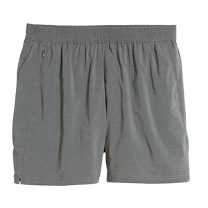 Pantalones cortos de entrenamiento de cintura Formal de longitud media para hombre de lona tejida Formal de nuevo estilo de moda en Color sólido personalizado tinte liso - Product Image 6