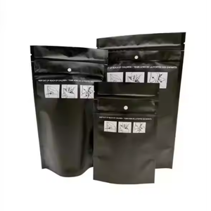 Superventas, la mejor calidad, Mylar, resistente a los niños, salida con cremallera, bolsa de embalaje, bolsa con cremallera a prueba de niños, marca HM - Product Image 4