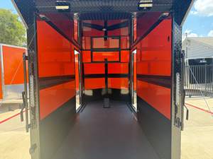 Remolques de Plataforma Seca de Diseño Superior, Material de Hierro, Alta Capacidad 25001-30000kg, Tamaño 40 pies, Construcción Confiable para Todo Tipo de Carga, En Stock - Product Image 6