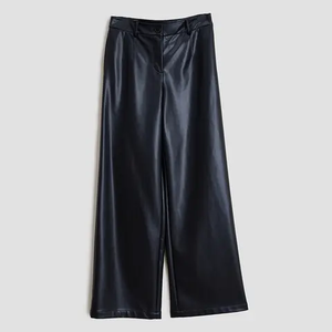 กางเกงหนังสำหรับผู้ชายกางเกงคาร์โก้กางเกงระบายอากาศได้ดีวัสดุหนังแท้ระบายอากาศใช้ได้ทั้งชายและหญิง - Product Image 6