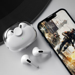 Audífonos Inalámbricos Intraurales Home Digitalome EP-72-1 Blancos con Micrófono Impermeables Conectores Tipo C para Gaming en Teléfono Móvil - Product Image 5