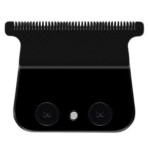 Lame de tondeuse professionnelle à dents profondes en acier inoxydable, alimentée par USB/électrique, réglable pour la coupe de cheveux domestique (norme US) - Product Image 1