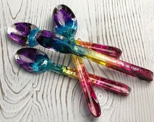 CUILLÈRE EN RÉSINE PARFAITE À LA MAIN cuillère à fourchette en résine ustensiles hautement polis avec logo personnalisé maison hôtel restaurants directement en inde - Product Image 2