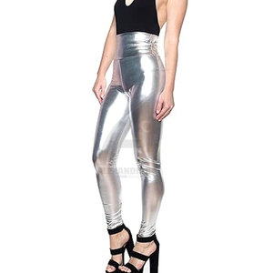 Leggings en cuir de qualité supérieure avec logo personnalisé, prix avantageux, vente en ligne. - Product Image 6