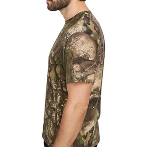 Chemise pour homme, vente en gros, 100% coton, manches courtes, camouflage couleur jungle, désert, forêt, t-shirt personnalisé pour homme - Product Image 4