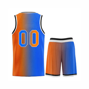 Pantalones cortos estampados transpirables de secado rápido unisex de talla grande con logotipo personalizado, juego de ejercicios de baloncesto por sublimación - Product Image 2