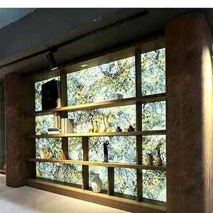 Backlit Wall Panel, 1.5mm,3mm,4mm,Thin Translucent Resin Stone Sheet for Bar Counter, Island, Ceiling Decoration - Product Image 1