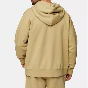 Chándal de Color Sólido para Hombre, Pedidos al por Mayor, Mangas Completas, Servicio OEM, Ropa Casual, Adecuado para Invierno, Corte Holgado, Cierre de Pullover - Product Image 6