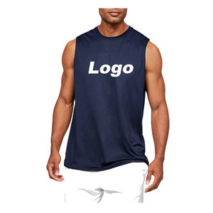 Vente en gros Logo personnalisé Gym débardeur hommes séchage rapide respirant vêtements de sport d'été Muscle Fit vêtements d'entraînement musculation - Product Image 1