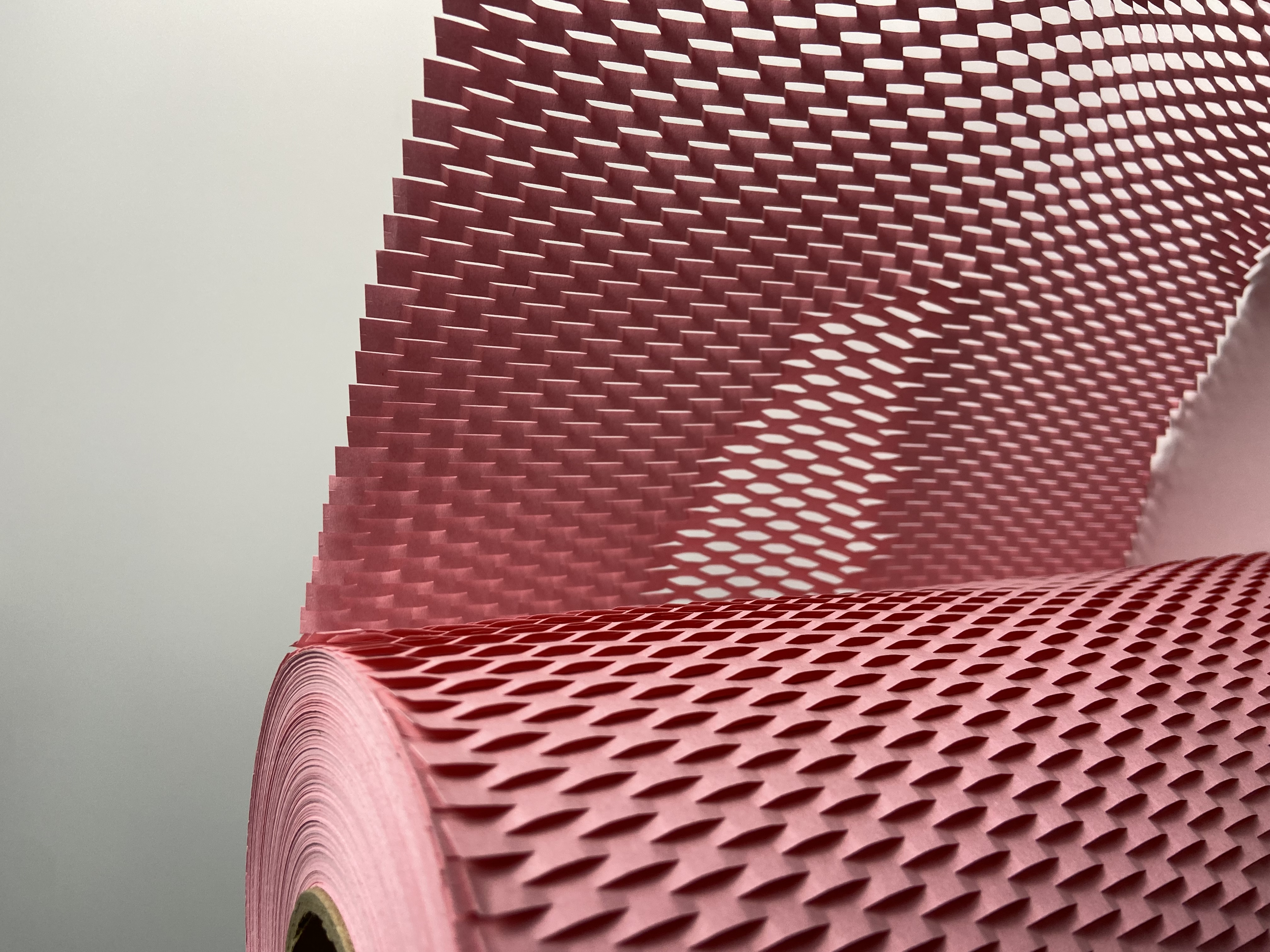 packing paper pink