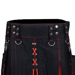 Kilt Utilitario de Tartán para Hombre, de Alta Calidad, Personalizado, de Secado Rápido, Transpirable, con Bolsillos, Tela y Logotipo Personalizados - Product Image 3