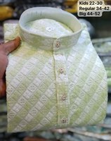Pyjama Kurta pour hommes et enfants avec séquence travaillé par l'exportateur en gros Fabzone