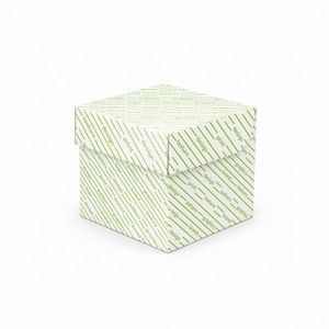 Boîte personnalisée Holly Mod pour Panettone 19x19x19 cm avec laminage mat et gaufrage - Product Image 1
