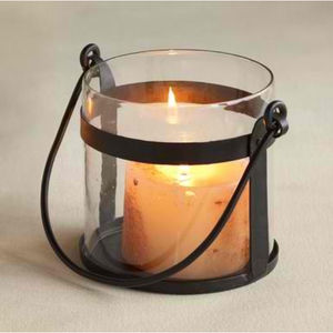 Nuevos Portavelas Votivos de Hierro Forjado y Vidrio, Color Dorado, Ecológicos, para Decoración del Hogar, Bodas, Pascua, Navidad, Mesa - Product Image 2