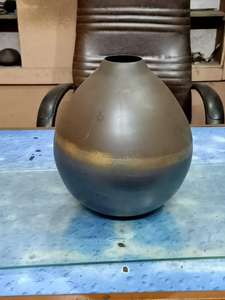 แจกันดอกไม้โลหะชุบทองแบบโมเดิร์นดีไซน์โบราณทำด้วยมือหรูหราสำหรับตกแต่งงานแต่งงาน - Product Image 3