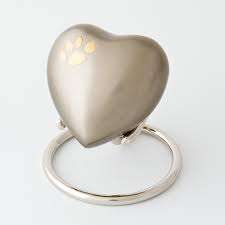 Meilleure vente de petits souvenirs métalliques de haute qualité en forme de cœur, urne de crémation pour cendres funérailles - Product Image 6