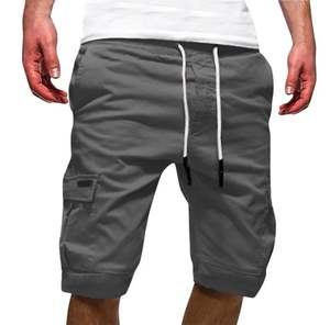 Short de plage solide à rayures pour hommes, pantalon de fitness, maillot de bain pour enfants - Product Image 1