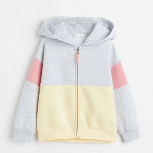 Sudaderas con capucha de algodón orgánico Unisex 100% para niños, personalizadas, de alta calidad, de otoño, bordadas, transpirables, con cremallera, sueltas para bebés y niños pequeños - Product Image 1