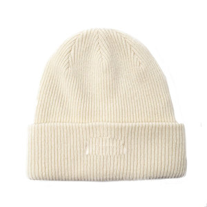 Sombreros de punto con puños de invierno personalizados, gorros bordados, gorros cálidos Unisex de Color sólido, gorros personalizados - Product Image 3