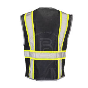 Chaquetas de Seguridad Reflectantes Impermeables Hechas a Medida, Sin Mangas, de Alta Visibilidad, Chaquetas de Seguridad Más Vendidas - Product Image 2