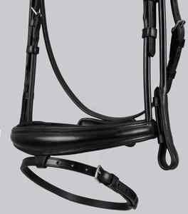 Bridon de cheval en cuir robuste 2026 avec design de selle anglaise, parfait pour l'équitation en plein air, équipement équestre, bridon de cheval - Product Image 2