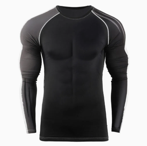 Haut de sport MMA pour homme à manches courtes, motif lettres en laine peignée, sublimation intégrale, coupe ample personnalisée, pour le combat - Product Image 2