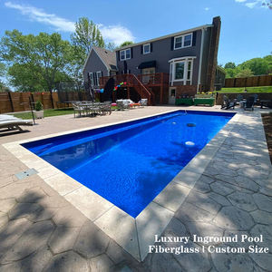 Artículos inteligentes Swim and Spa Summer Piscina de fibra de vidrio de 12 pies Instalación rápida Piscinas familiares - Product Image 4