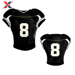 Maillot de football américain personnalisé fait main, couleur au choix, 100% polyester respirant, unisexe, personnalisation de l'équipement d'équipe, haute qualité - Product Image 5