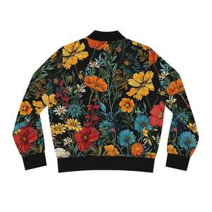 แจ็คเก็ตบอมเบอร์ผู้หญิงคุณภาพสูงปี 2024 เสื้อกันหนาวระบายอากาศได้ดี ทันสมัยและทนทาน ผลิตจากผ้าฝ้ายและไนลอน พร้อมหมวกที่ถอดออกได้ - Product Image 3