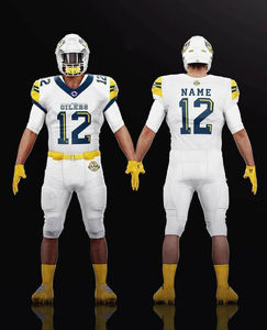 Premium quality American Football jersey with custom <b>name</b> number and logo printing for sports teams - Product Image 5